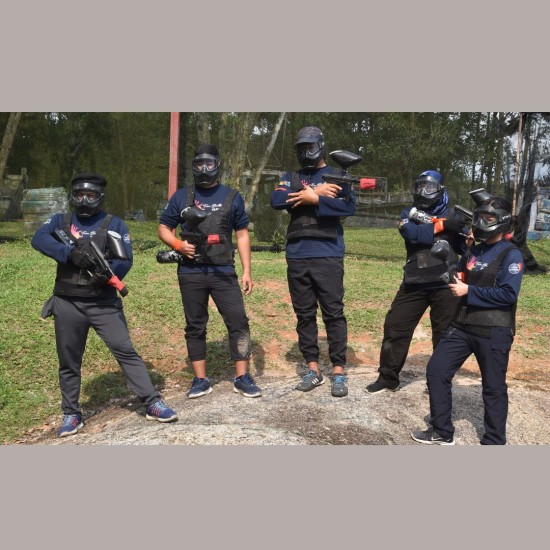 PAINTBALL WAR GAME (Group of 10)